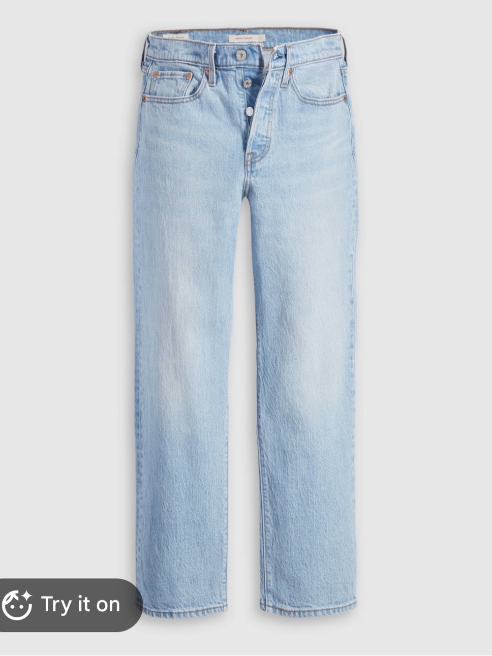 Levi’s Wedgie Straight Light Wash Women’s Jeans